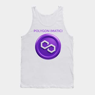 POOLYGON (MATIC) Crypto Currency Tank Top